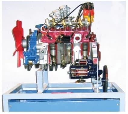 4 STROKE 6 CYLINDER PETROL ENGINE V-6