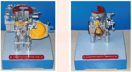 CARBURETORS ACTUAL CUT SECTION