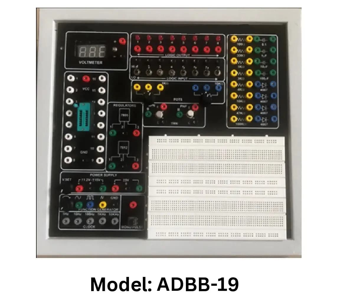 ANALOG & DIGITAL BREAD BOARD TRAINER
