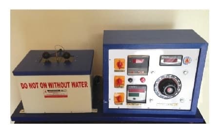 Thermocouple calibration test rig