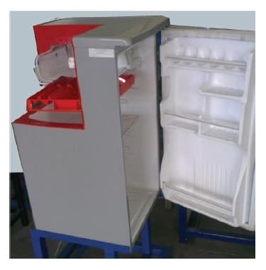 Domestic Refrigerator Actual Cut Section