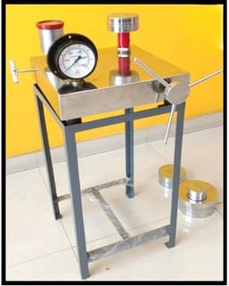 Dead weight pressure gauge tester