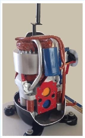 Reciprocating Compressor Actual Cut Section