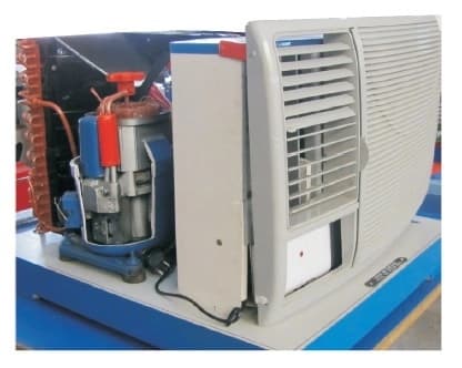 Window Air Conditioning Actual Cut Section